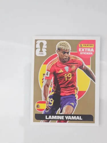 Figurinha Lamine Yamal legend Ouro
