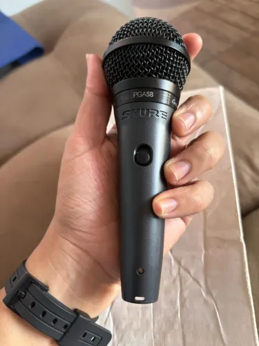 MICROFONE SHURE PGA58-LC