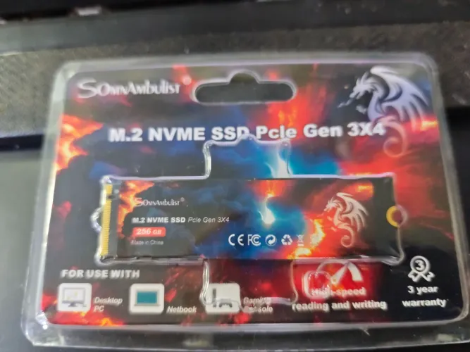 NVME 256gb Somnambulist 