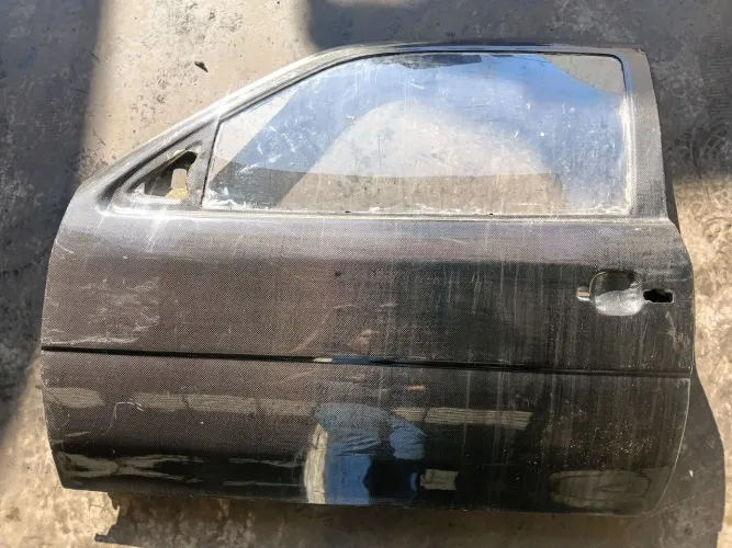 Portas de fibra de carbono gol g1 ao g4 2p
