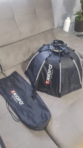 Softbox Triopo Octogonal 65 Cm com encaixe para speedligth