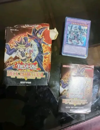 Deck estrutural Yu-Gi-Oh! Yugi Muto- completo (cartas em perfeito estado)