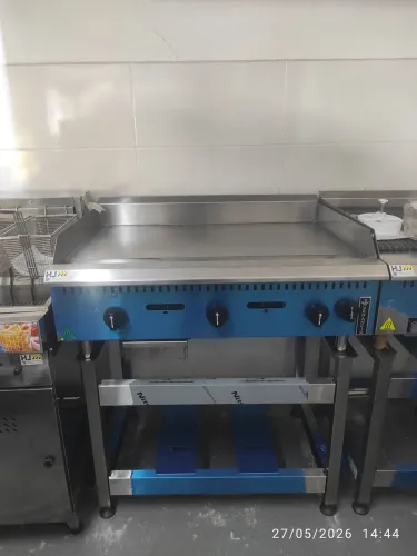 Bh Chapa a Gás Profissional 90 cm 19mm para Lanchonete e Hamburgueria
