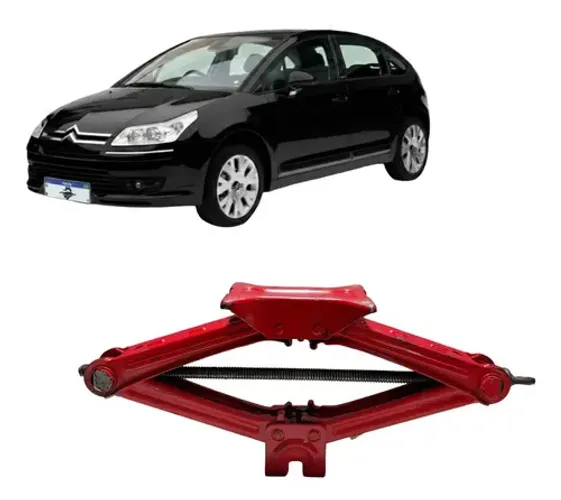 Macaco Sanfona Para Carro Citroen C4 Hatch 2011 Uzad0