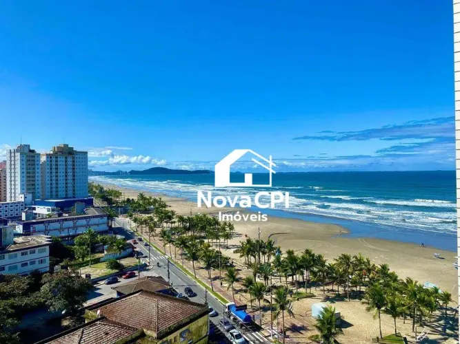 Apartamento à venda na Vila Mirim em Praia Grande Frente Mar