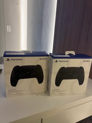 Controle DualSense PS5 Midnight Black - Novo e na Caixa (Original Sony)