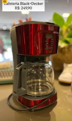 Cafeteira Eletrica 900 W 1,5l- Cmp Black + Decker