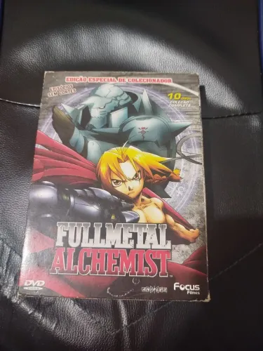 Box Fullmetal Alchemist Focus filme (Edição completa 10Dvds)