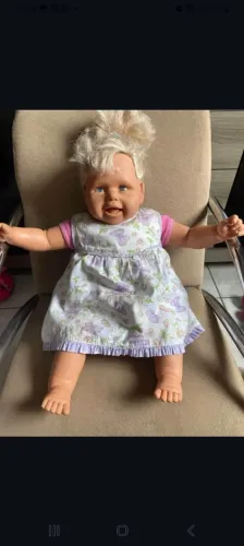 Boneca bebê Rose Pink sua amiguinha