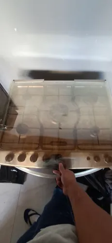 Fogao muito novo zero eletrolux 5 bocas para bancada estado inpecavel eletrico forno grand