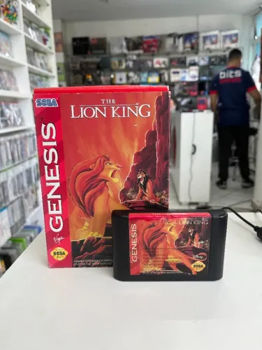 JOGO THE LION KING SEMINOVO - MEGA DRIVE