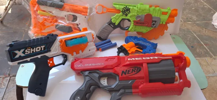 Lote Brinquedo arma