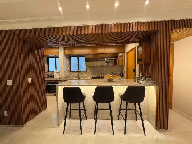 Apartamento mobiliado para aluguel, com 115m2 e 3 quartos, no Setor Bueno