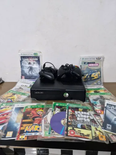 X box 360 desbloqueado com muitos jogos 