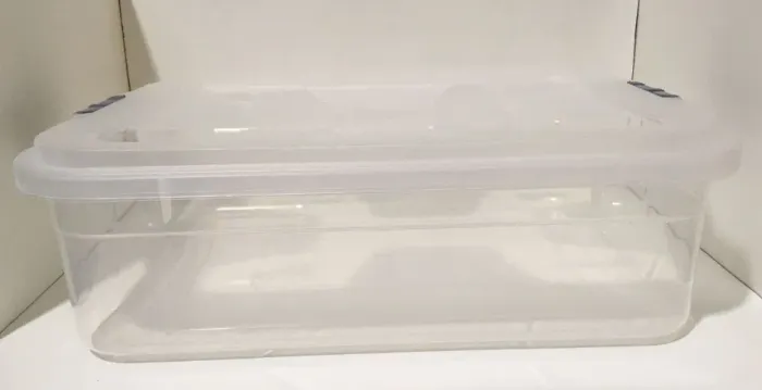 Caixas Organizadoras Transparente de 6 litros Uninjet 2 peças - NOVAS