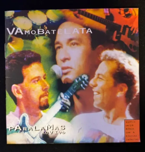 CD PARALAMAS DO SUCESSO - VAMO BATÊ LATA (CD DUPLO ORIGINAL)