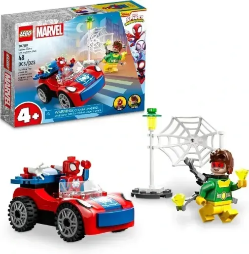Lego Marvel O Carro do Homem-Aranha e Doc Ock 10789 - 48 Peças