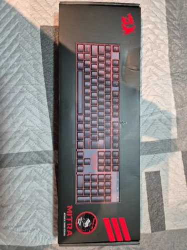 Teclado Mecânico Redragon Mitra - Switch Marrom
