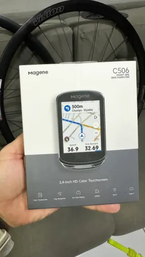 CICLO COMPUTADOR BIKE MAGENE C506 LACRADO + NOTA FISCAL