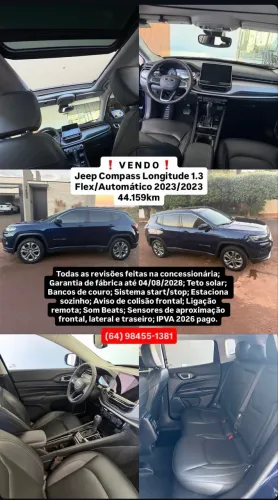 Jeep Compass Long. T270 1.3 TB 4X2 Flex AUT 2023