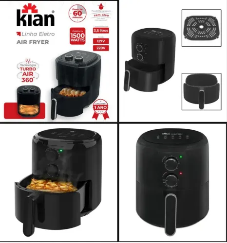 Fritadeira Air fryer 127v