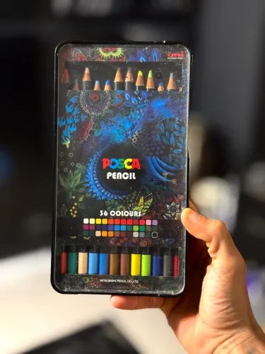 Materiais Profissionais de Arte | POSCA 48 Cores ? Caran d?Ache ? Sennelier Oil Stick