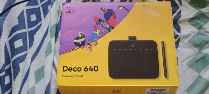 Mesa digitalizadora Deco640 - Box completo