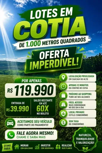 ACEITAMOS VEÍCULO COMO PARTE DO PAGAMENTO