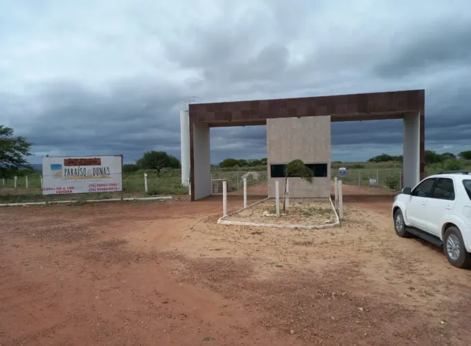 Lote 5 mil metros paraíso dunas velho Chico