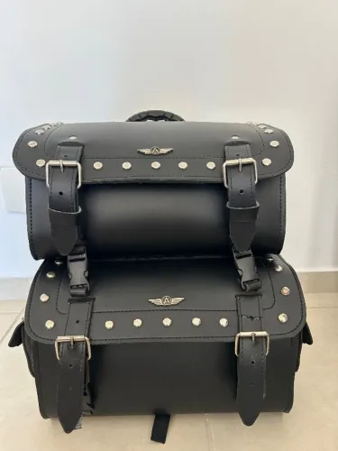 Alforge Moto Custom 85L | Casa do Alforge | Harley, Royal, Shadow