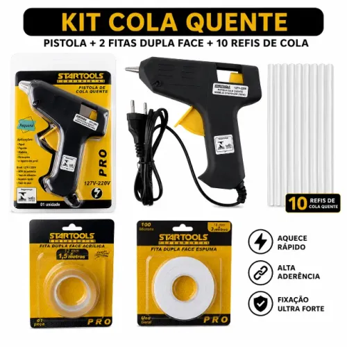 KIT COLA QUENTE NOVO NA CAIXA