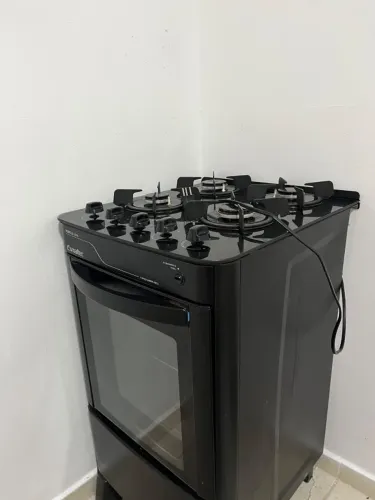 FOGÃO ESMALTEC | 4 BOCAS MESA DE VIDRO