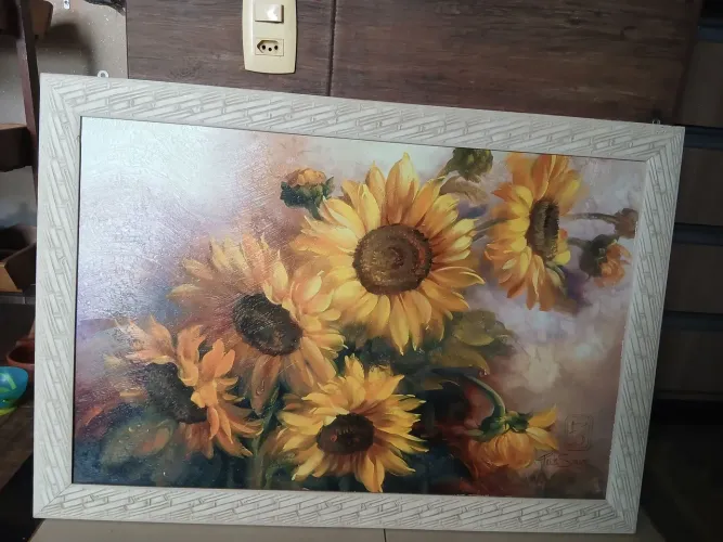 quadro girassol