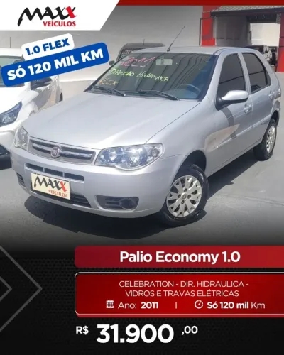 Fiat Palio 1.0 Cel. Econ./italia F.flex 8V 4P 2011