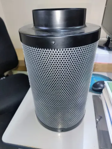 Filtro de carvão ativado para sistema de exaustão