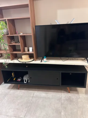 RACK RETRÔ - PRETO