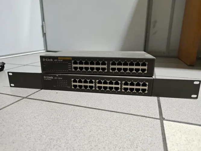 Switch dlink 1024a e 1024d