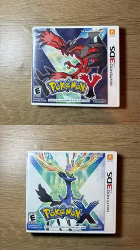 Combo Pokémon X + Pokémon Y | Nintendo 3DS | Com Capas Originais