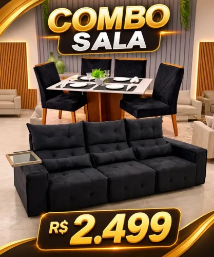 Combo sala Luxuoso