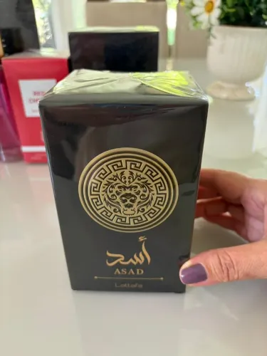 Perfume Arabe Masculino Lattafa Asad EDP 100ml - Preto