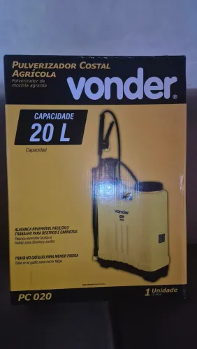 Pulverizador costal lacrado