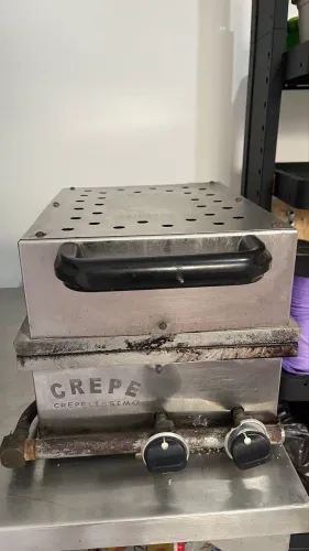 Crepeira a gás