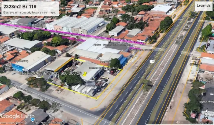 Prédio à venda, 800 m² por R$ 3.600.000,00 - Messejana - Fortaleza/CE