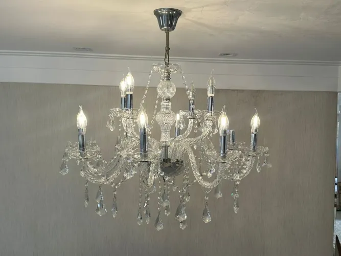 Lustre Clássico de Cristal
