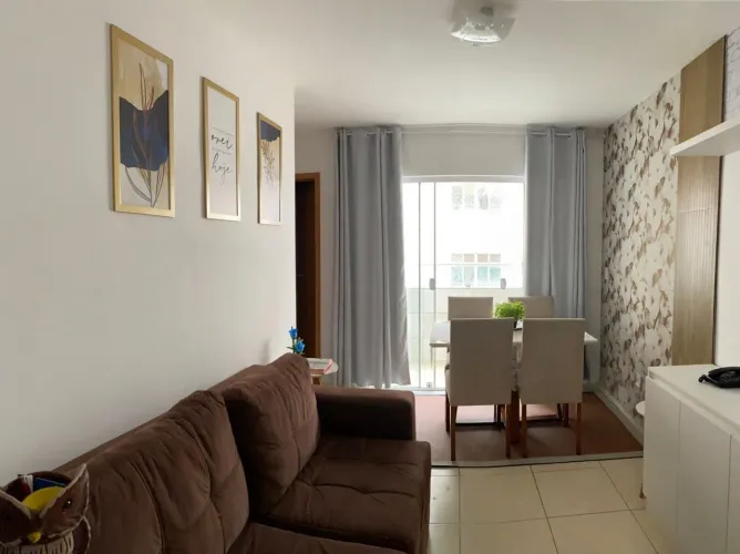 apartamento mobiliado disponível para locação