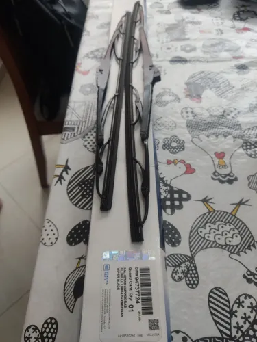 Palheta original do para-brisa Spin 2013 a 2021 GM *<br> *<br> *<br> *