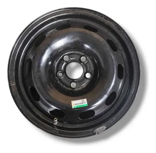 Roda Ferro Aro 15 Golf Fox Polo 5 Furos Preto