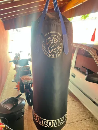 Kit luva de box com saco de box junto