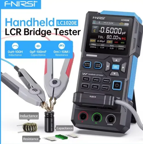 PONTE LCR , CAPACÍMETRO, INDUTOR RESISTOR