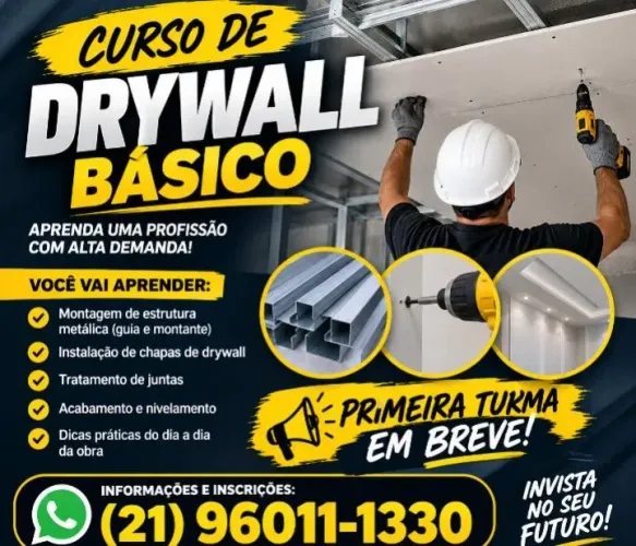 Curso de drywall básico